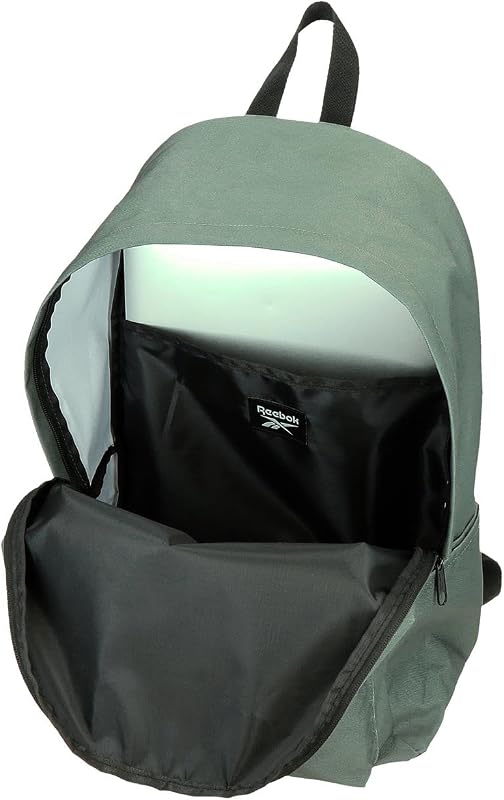 Brooklyn Colors Zaino per laptop, realizzato in poliestere, spalline larghe, ergonomiche e imbottite che si adattano perfettamente alla schiena, Molteplici modi di utilizzo, kaki, Taglia unica,