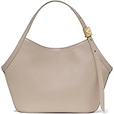 kate spade new york womens Deco Fine Grain Leather Small Tulip Tote