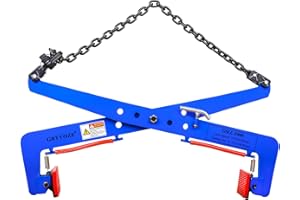 GRYVOZE 1763 lbs Heavy Duty Stone Lifting Clamp, Adjustable Range: 14"-35" Granite Slab Lifting Clamp, Scissor Clamps for Carrying and Vertical Transport of Concrete Blocks, Slate Sheets, Curb Stones