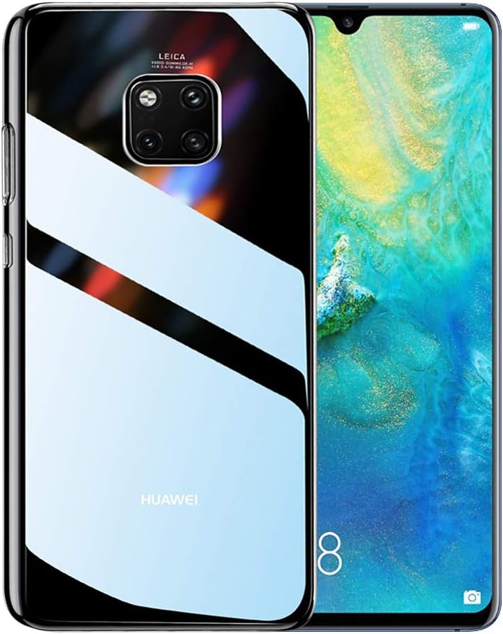 Ywhero Mate 20 Pro Case Compatible with Huawei Mate20 Pro Cases Waterproof Clear Hwauei Huwai 20pro Cover TPU Glass Slim Haweii Bumper Haweii Phone P Protective Skin 6.39inch (Clear)