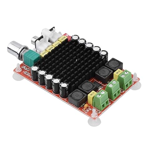 ASHATA Digital Stereo Eindverstärker Board Module, TDA7498 Ultra High Power 2x100W Digital Audio Stereo-Power Verstärker Boar