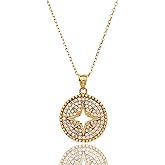 North Star Necklace, North Star Pendant, Starburst Necklace, Starburst Pendant, Polaris Necklace, Polaris Pendant, 925 Sterling Silver Necklaces, Handmade Necklaces, Gift for All