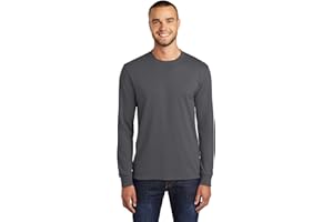 PORT AND COMPANY Port & Company Men's Tall Long Sleeve 50/50 Cotton/Poly T Shirt
