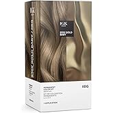 IGK Permanent Hair Dye Color Kit | 8BG Stay Gold Baby - Beige Blonde | 100% Gray Color Coverage + Strengthen + Shine | Ammonia Free