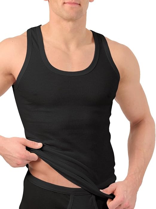 camisetas interiores hombre amazon