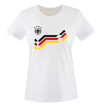 EM 2016 | Deutschland | Retro Trikot | Damen T-Shirt