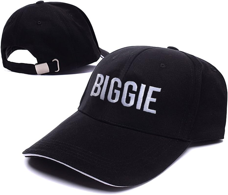 Biggie Logo Adjustable Baseball Caps Unisex Snapback Embroidery Hats
