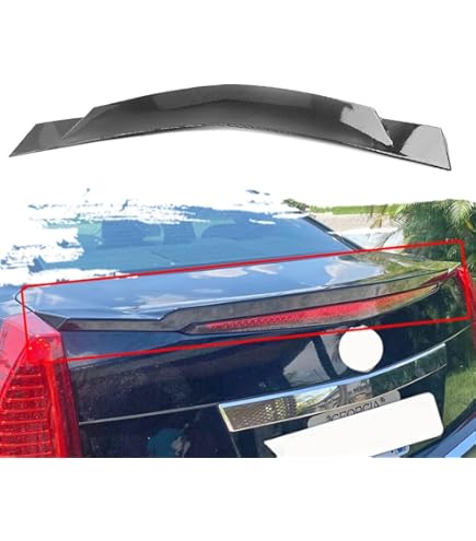 thumbnail image 2 of 2003-2007 Cadillac CTS Factory Style 2 Post Rear Deck Spoiler 2 of 9