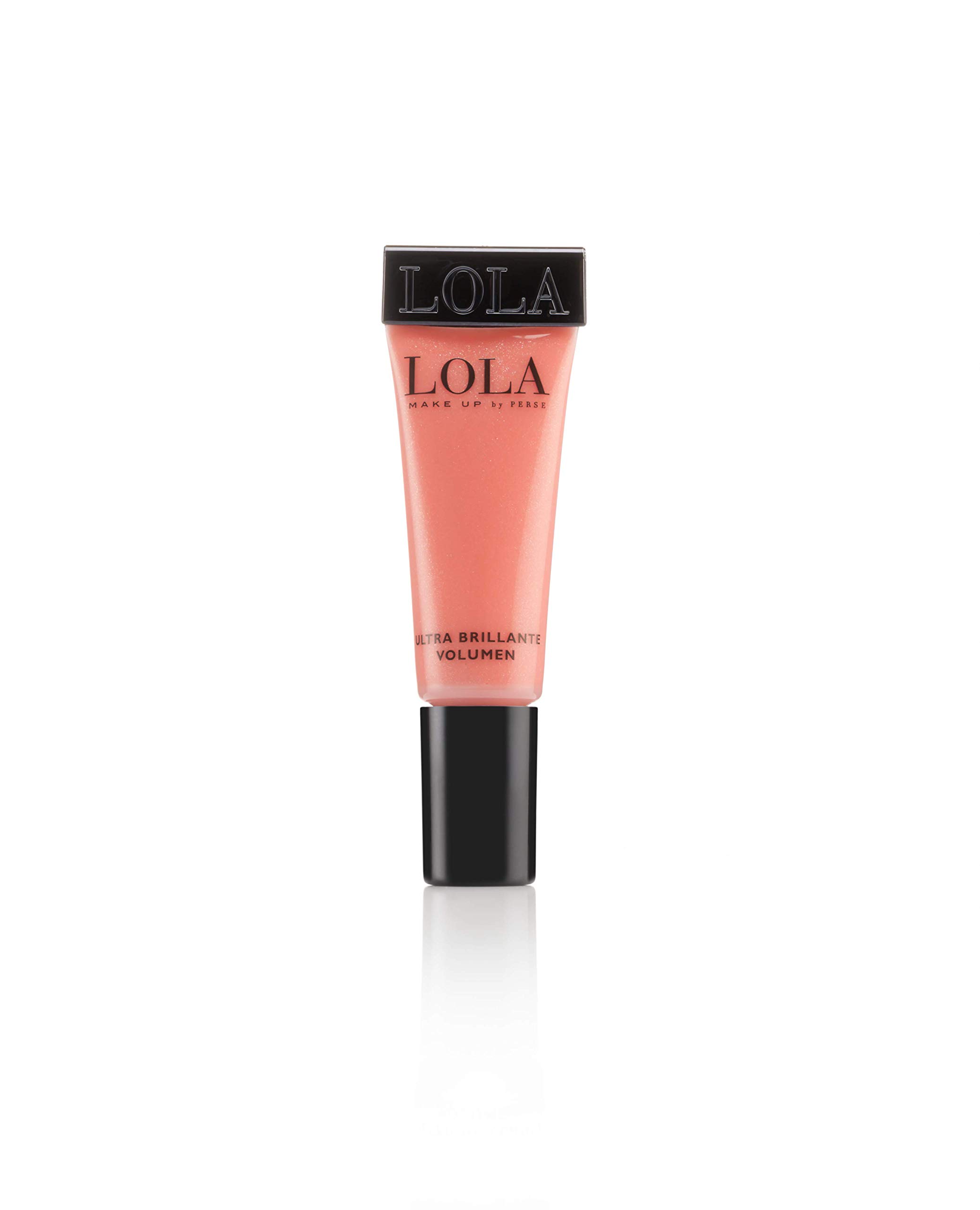 Lola Make-Up Ultra High Shine Gloss, Intense Lip Shine, Nourishing Effect With Hyaluronic Acid, Long Lasting, No.3 Flamingo Pink