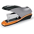 Swingline Stapler, 70 Sheet Capacity, Optima 70, Jam Free, Reduced Effort, Soft Grip, Metal, Silver, Black and Orange (87870)