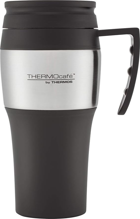 Thermos Thermocafe 2010 Steel Travel Mug, 0.4 Litre Amazon.fr Cuisine