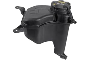 Dtomi Engine Coolant Reservoir Radiator Expansion Tank With Cap Compatible With BMW Vehicle E90 E91 E92 E93 328i 330i 335i X1 Z4 2007-2016 #Replace 17137607482, 17137640514, 17137567462