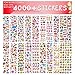 Sinceroduct 3D Puffy Stickers for Kids, Toddler Stickers, 1600+PCS Variety Sticker Packs, Great Decoration for Thanks Cards, Journals, Letters, Planners with Animals, Cars, Fruits etc.