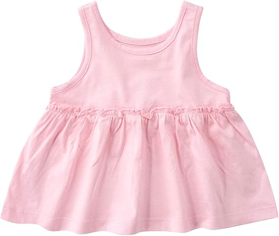 Amazon Co Jp 青空販売 子供服 女の子 ベビー服 夏 トップス ベスト 73 110cm 無地 服 ファッション小物