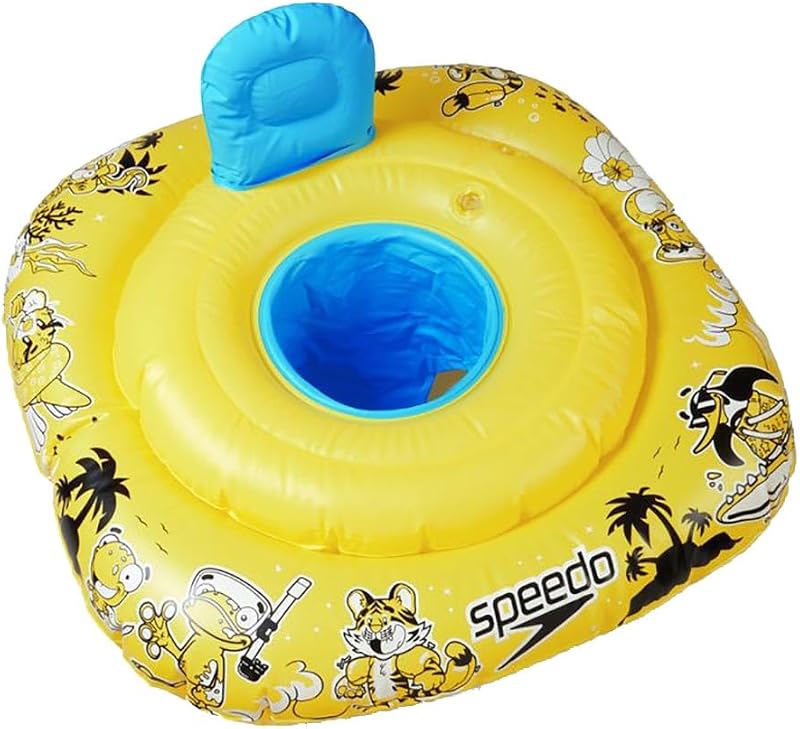 Speedo Unisex Baby Seasquad Swim Seat Learn to Swim Floatation Bright Yellow