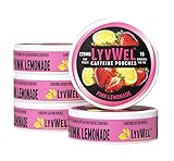 LyvWel 225mg Caffeine Energy Pouches – Pink