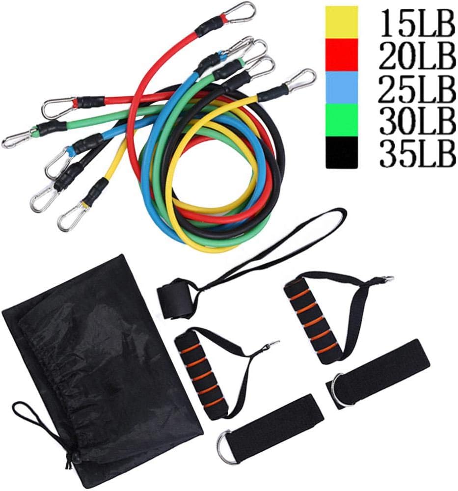 CANGAO Thermo Plastic Rubber Bodylastics Resistance Pull Strap with Zinc Alloy Solid Sold By PC for Home Exercise