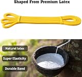 KK Resistance Bands Set Yellow 5–15 lbs Loop Bands Exercise Workout, view 3