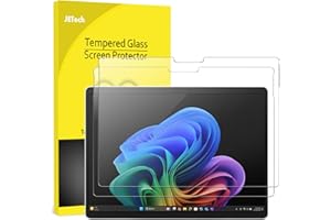 JETech Screen Protector for Surface Pro 11/10 (2024)/Pro 9 (2022) 13-Inch, 9H Tempered Glass Film, Support Surface Pen, HD Cl