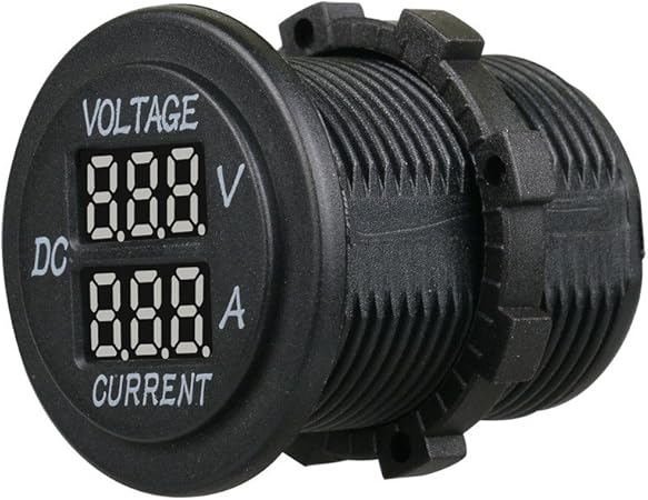 Amazon Co Jp デジタル電圧計電流計 車 Dc 12v 24v防水 車両オートバイボート電圧パネルメーター 3ビット カラーled 車 バイク Amazon Co Jp デジタル電圧計電流計 車 Dc 12v 24v防水 車両オートバイボート電圧パネルメーター 3ビット カラーled 車 バイク