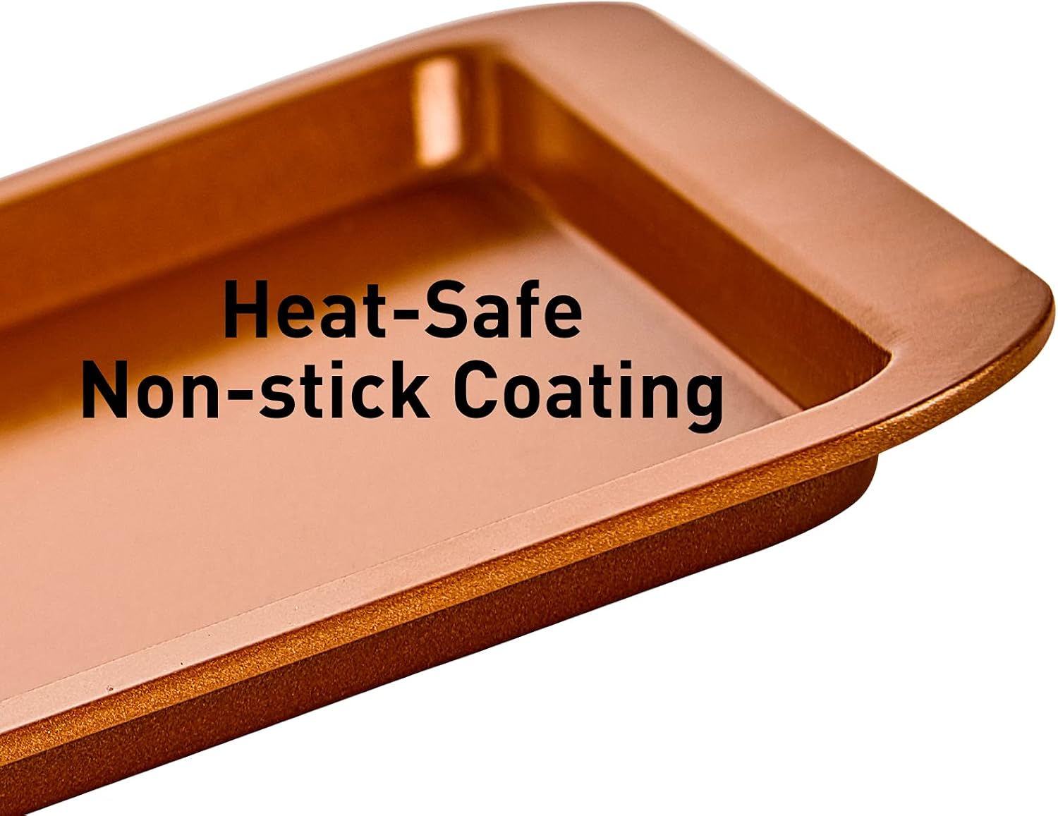 Vplus Bakeware Sets 5 Pcs Nonstick Carbon Steel Baking Include Round Cake Pan, Loaf Pan, Cookie Sheet, Square Pan, and 12 Cups Muffin Pan: Kitchen & Dining