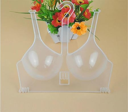 reggiseno plastica trasparente