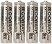 Moonrays 97125 Rechargeable NiCd AA Batteries Designed For Solar-Powered Lights, Charges in Direct Sunlight, Eco Friendly, High Performance, Long Lasting; exceptionally efficient source of energy, 4-Piece Value Pack