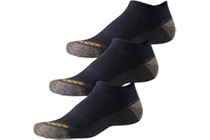 WANDER Merino Wool Ankle Running Hiking Socks 3 Pairs Lightweight Cushioned Sweat-Wicking No Show Athletic Socks Men Women