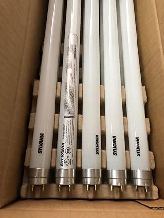 10 Pieces Sylvania 75502 LED17T8/L48/FG/841/SUB/G7 17W 4 Ft T8 G13 Bi