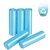 Small Trash Bags 4 Gallon Garbage Bags 100 Counts,Thicken Material & Leak Proof 