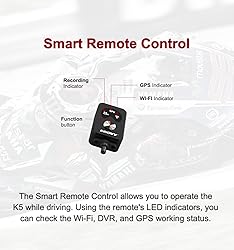 INNOVV K5 Dual Channel Motorcyle Motocam with 4K