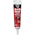 Dap 18001 6 Pack 5.5 oz. Kwik Seal Kitchen and Bath Adhesive Caulk, White