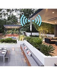 GALAWAY WiFi Range Extender Dual Band 2.4G + 5G 600Mbps WiFi Extender Range Repeater Internet Signal Booster Amplifier in PoE & 2 Antennas Used for Outdoor WiFi Coverage