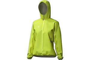 INBIKE Women's Cycling Rain Jackets Waterproof Windbreaker for Running Golf Hiking Camping Hooded Packable Coat