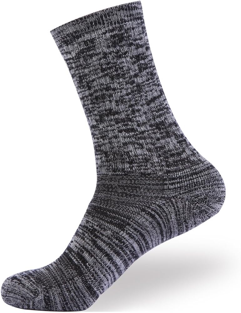 EnerWear 4 Pack Women's Merino Wool Outdoor Hiking Trail Crew Sock at  Women’s Clothing store