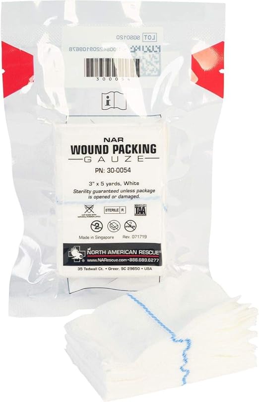 Compact, ZFold Wound Packing Gauze 300054 by North