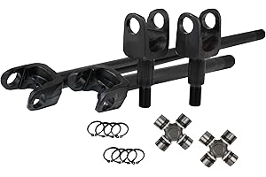 REVOLUTION GEAR & AXLE Revolution Gear Fits 2007-18 JK Dana 44 4340 Chromoly Front Axle Kit, 30 Spline