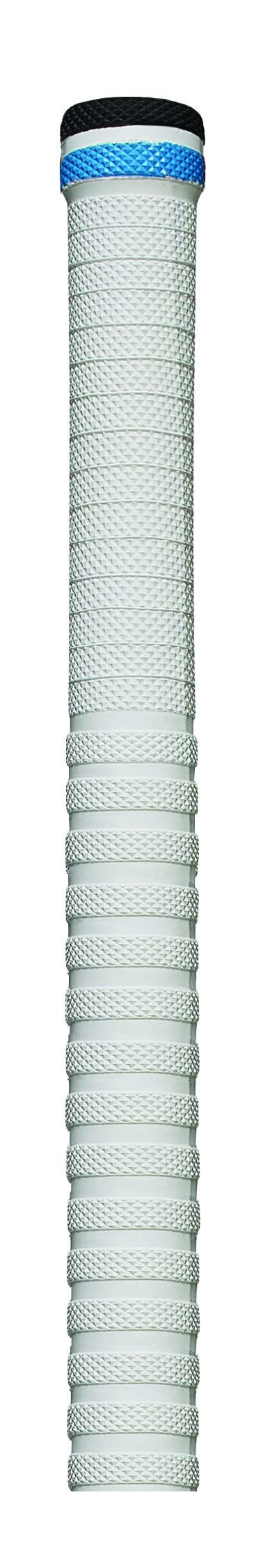 GM | Dynamic Cricket Bat Grip, White/Black/Blue, 12 Inches Full Size UK | Gunn & Moore