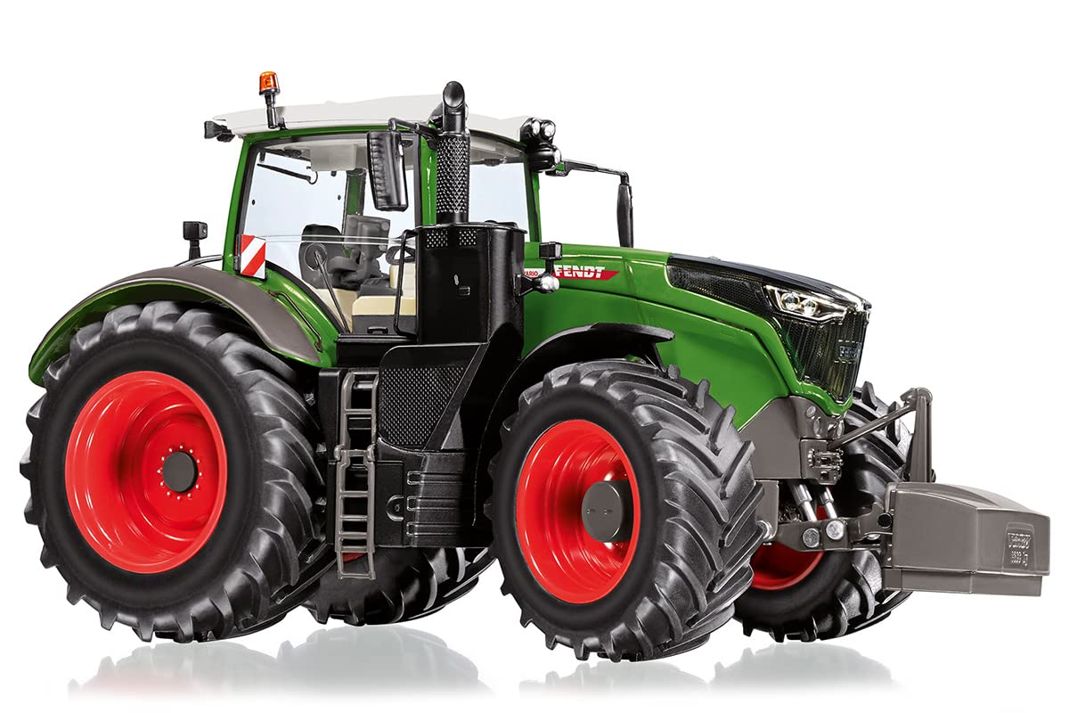Wiking 077864 Fendt 1050 Vario, Model Tractor, 1:32, Metal/Plastic, from 14 Years, Many Functions, Removable Front Weight, Interchangeable Wheels, Movable Upper and Lower Link