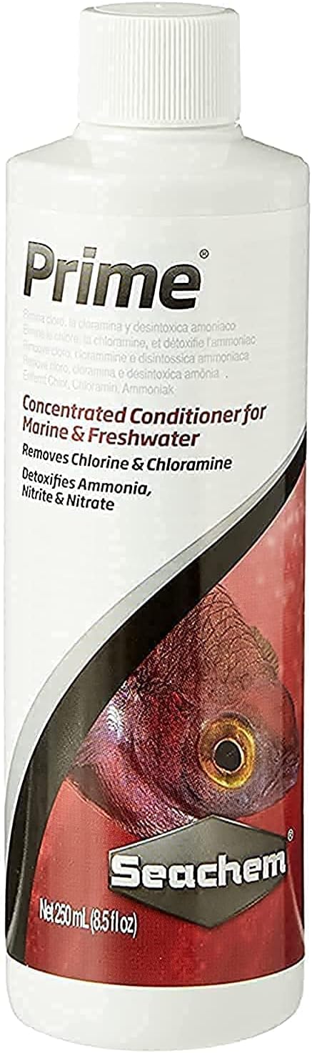 Seachem Prime Water Conditioner 250 ml for Fresh & Saltwater Aquariums