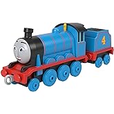 THOMAS &amp; FRIENDS Gordon Push-Along Engine by ​Fisher-Price | Includes 1 Die-Cast, Metal Train Engine for Preschoolers 3+, Cargo Car with Plastic Connectors