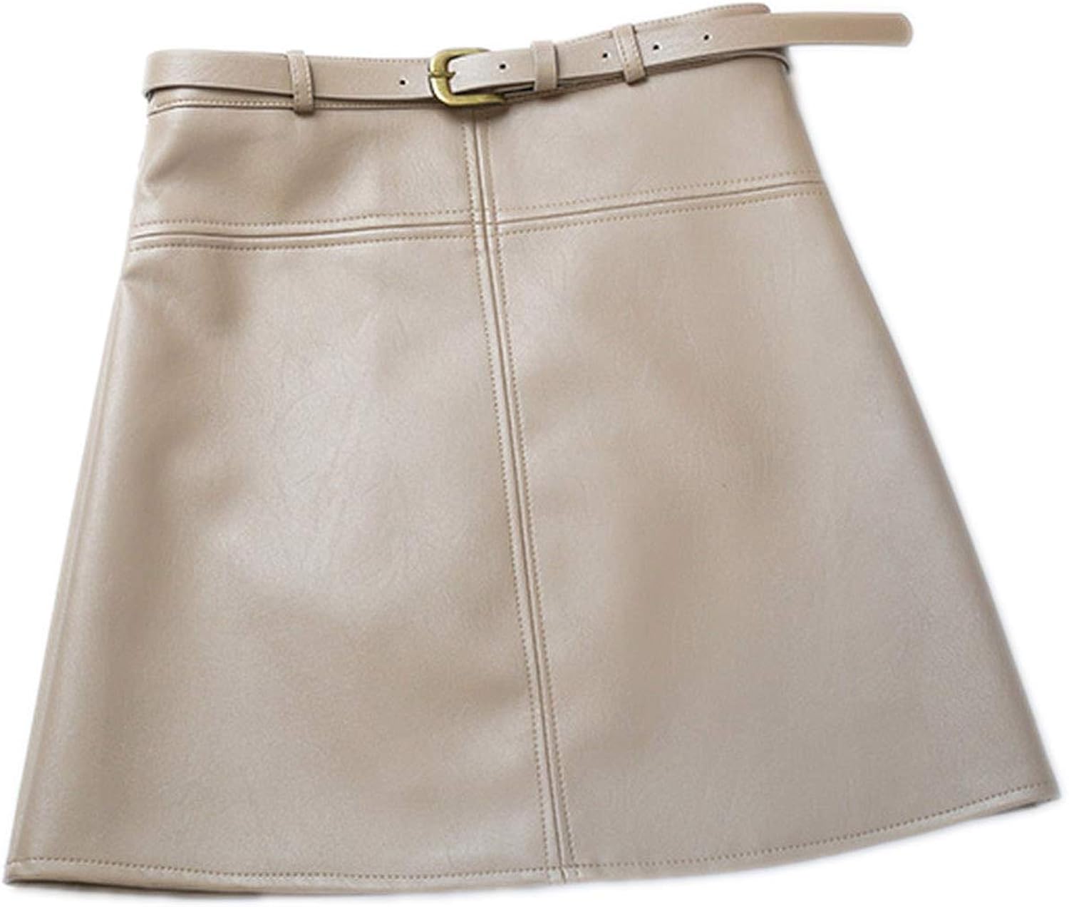 leather skirt office wear