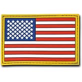 Rapdom Tactical USA Flag Rubber Patch