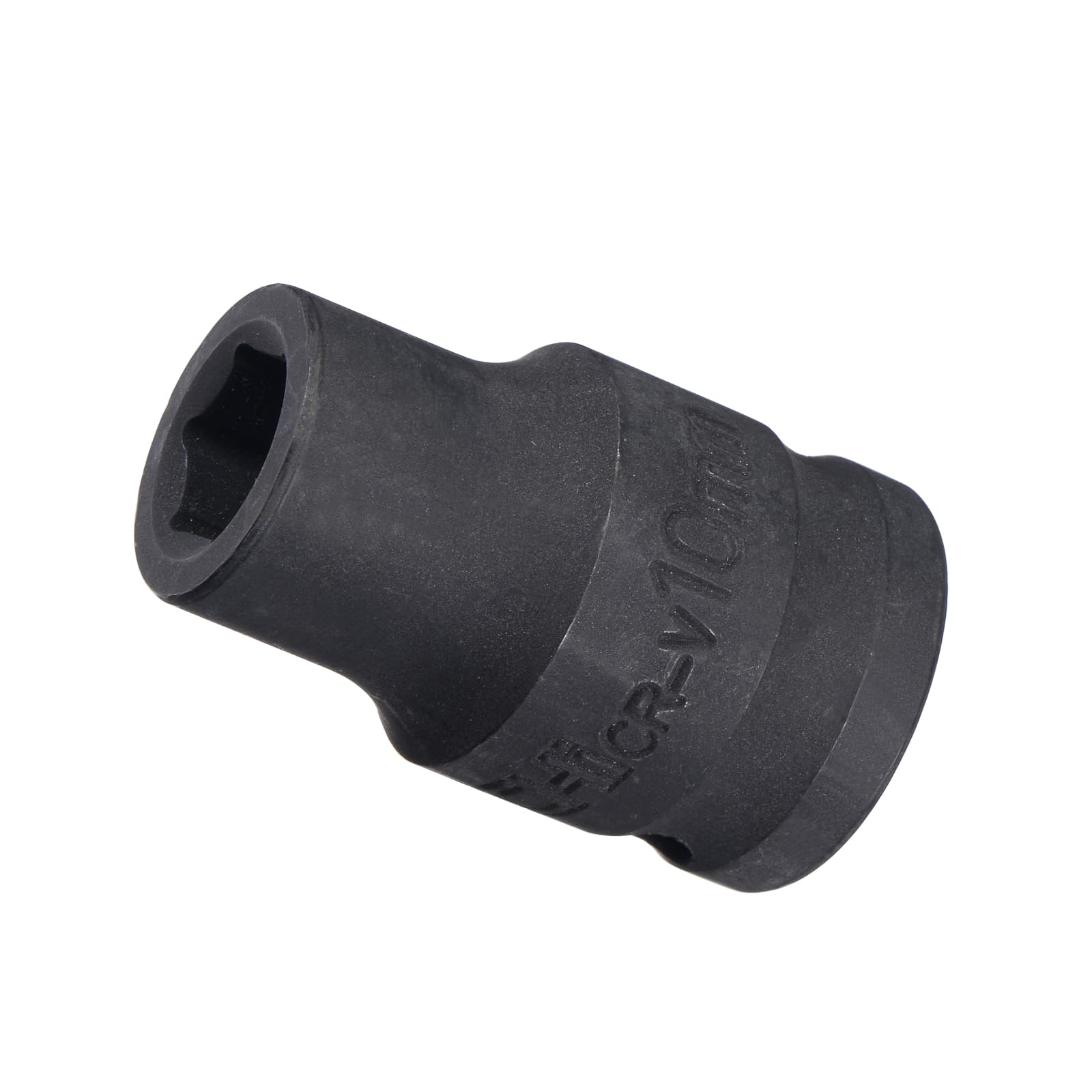 CoCud Deep Impact Socket, 1/2 Inch Drive 10mm Socket Size, CR-V 6-Point Metric Deep Sockets - (Applications: for Remove Tighten Hex Head Bolts Nuts)