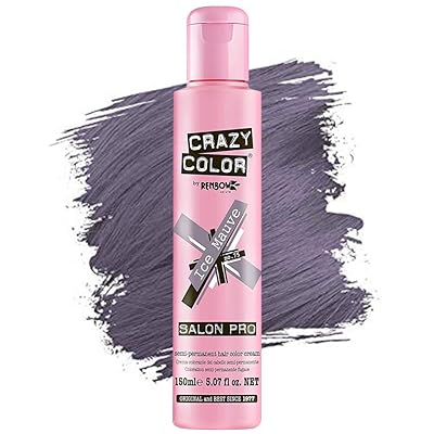 Buy Crazy Color Hair Dye Vegan And Cruelty Free Semi Permanent Hair Color Temporary Dye For Pre Lightened Or Blonde Hair No Peroxide Or Developer Required Ice Mauve Online In Germany