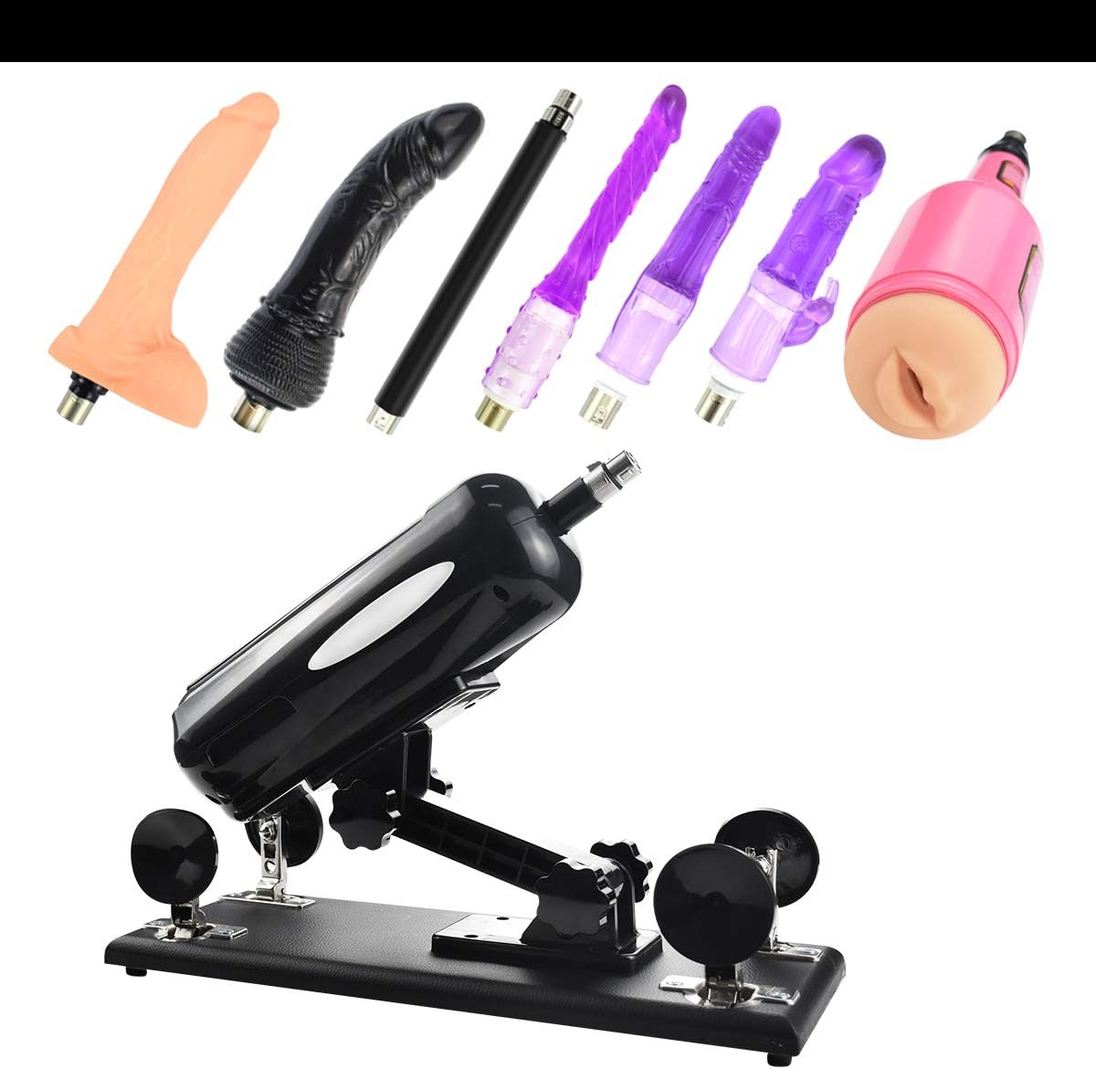 Hfuntonight S·ê·x Machine for Women Angle and Speed Adjustable Different Pleasure Retractable Machine Gùn Toys