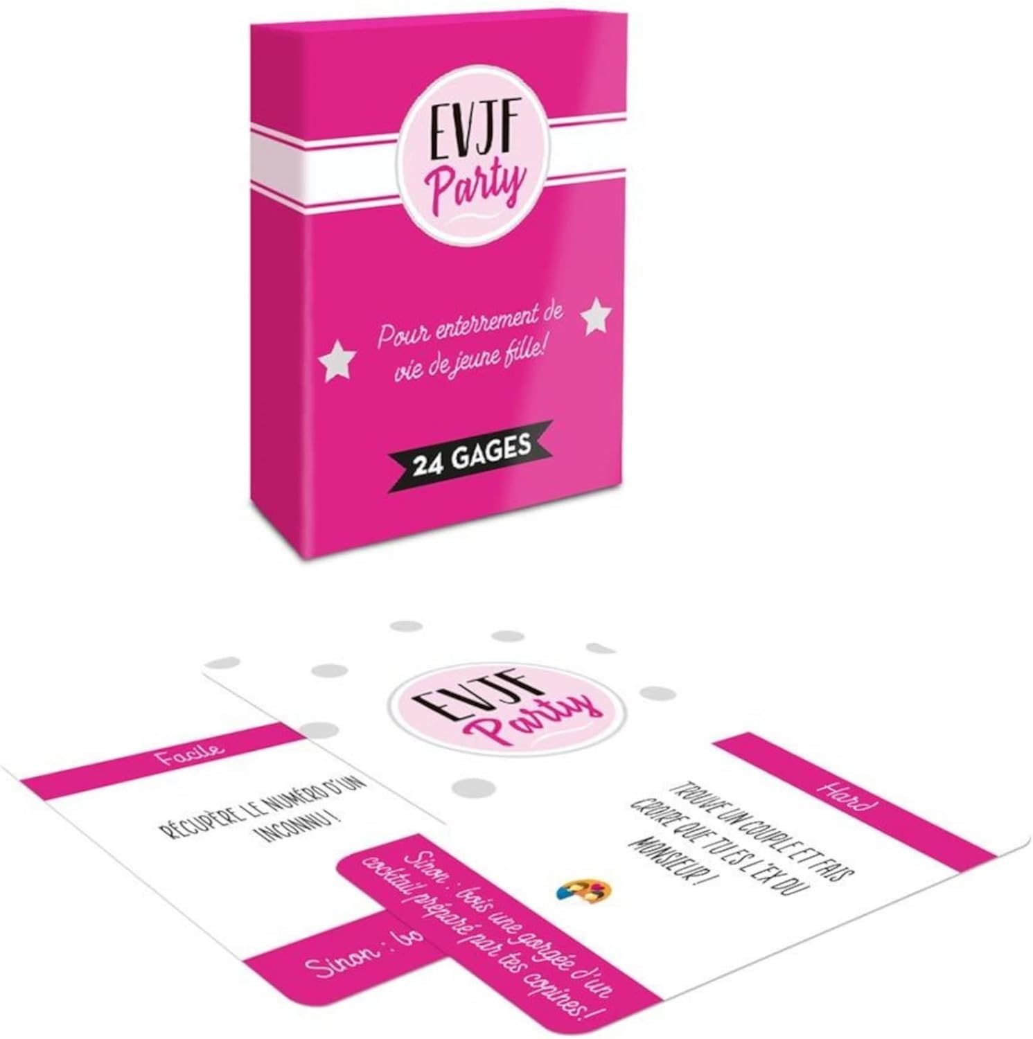 Humoristique Girls Hen Night Card Game [French Language]