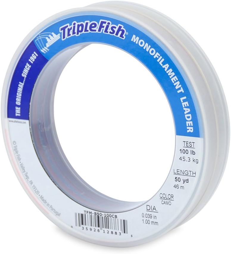 Triple Fish100 lb Test Mono Leader Fishing Line