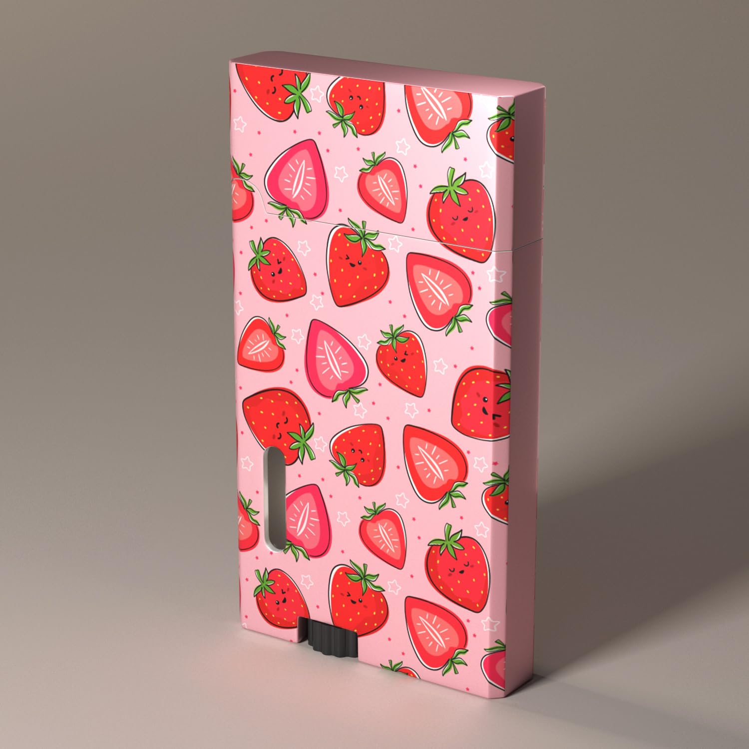 Photo 1 of Pink Strawberry Cool,Butane Jet Torch Lighter,Refillable Windproof Flame Torch Lighters,Adjustable,Long,BBQ Candles Camping (No Gas)