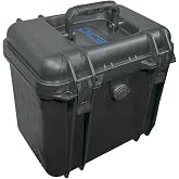 DCB Cases - Element 2862F | 11 x 9 x 10 Ext Dim | IP67 Waterproof | Pluck Foam Insert | Foldable Handle | Pressure Control Valve | 2 Latch Close